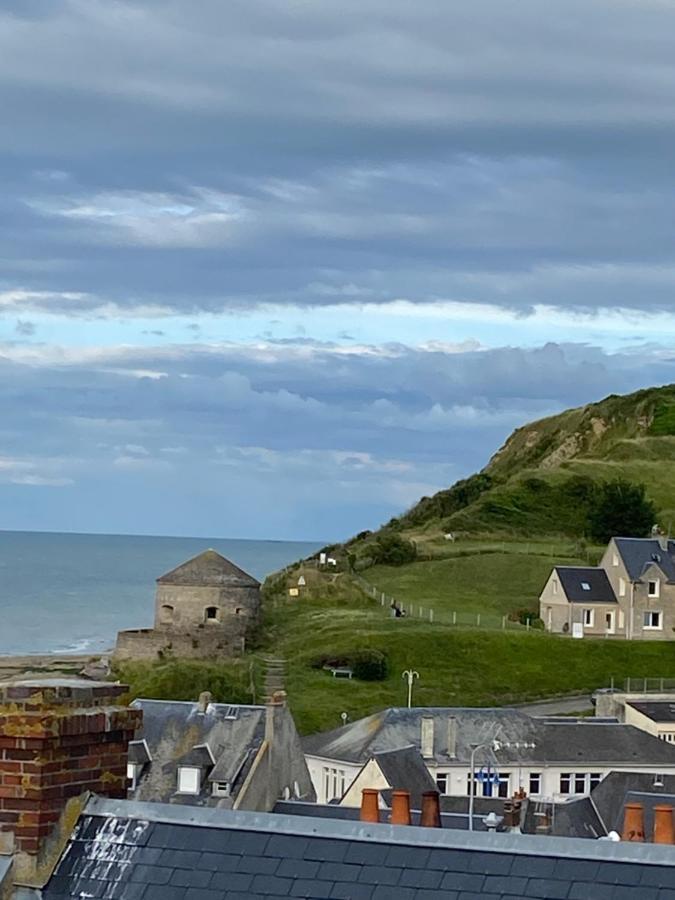 La Maison Bleue Port-en-Bessin-Huppain Exterior photo