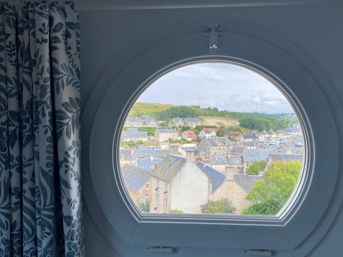 La Maison Bleue Port-en-Bessin-Huppain Exterior photo