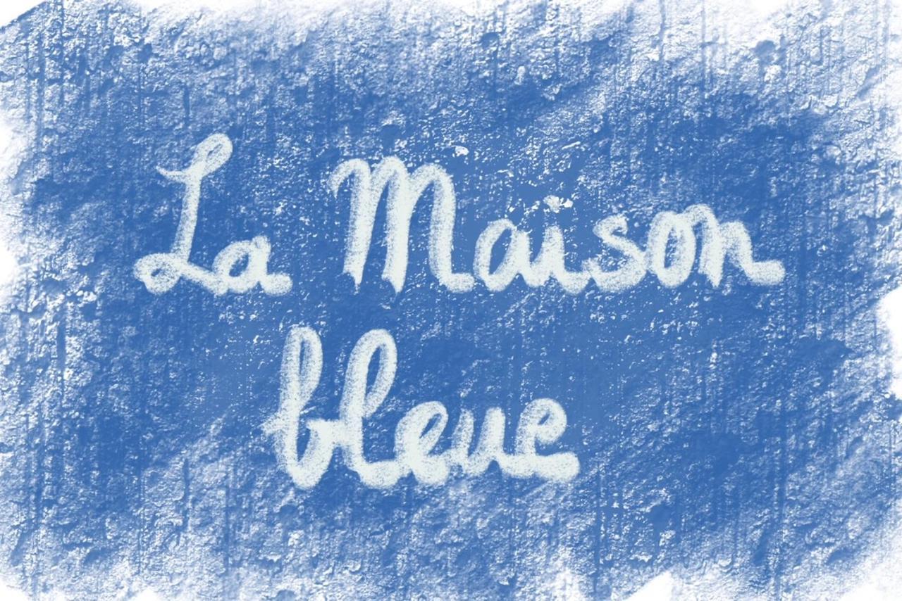 La Maison Bleue Port-en-Bessin-Huppain Exterior photo